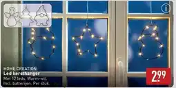 ALDI Home Creation Led kersthanger aanbieding