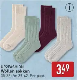 ALDI Up2fashion Wollen Sokken aanbieding