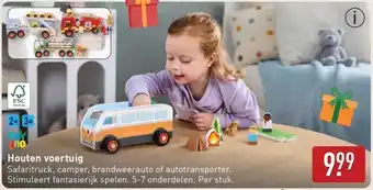 ALDI Houten voertuig aanbieding