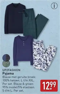 ALDI Up2fashion Pyjama aanbieding