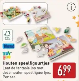 ALDI Houten speelfiguurtjes aanbieding