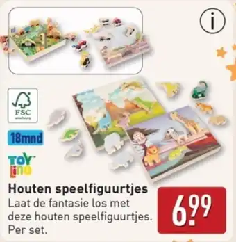 ALDI Houten speelfiguurtjes aanbieding