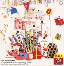 ALDI Sint assortiment aanbieding