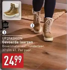ALDI Up2fashion Gevoerde Laarzen aanbieding