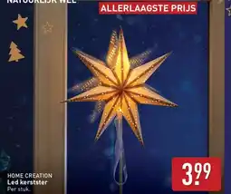 ALDI Home creation Led kerstster aanbieding