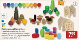 ALDI Houten speelfiguurtjes aanbieding