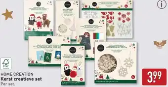 ALDI Home creation Kerst creatieve set aanbieding