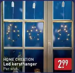 ALDI Home creation Led kersthanger aanbieding