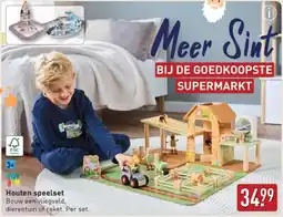 ALDI Houten Speelset aanbieding