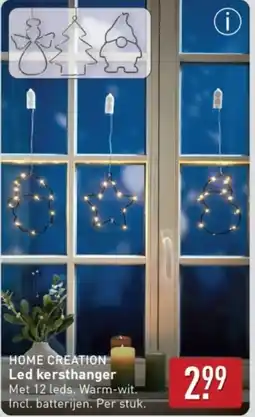 ALDI Home creation Led kersthanger aanbieding