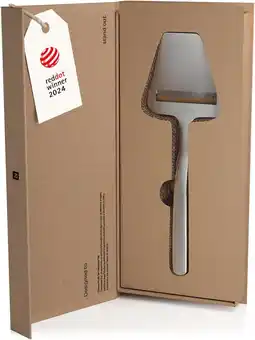 Amazon LARS NYSØM Kaasschaaf I Roestvrijstalen kaasschaaf I Handmatige Kaassnijmachine (Stainless Steel) aanbieding