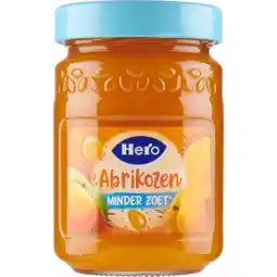 Dirk Hero Jam 40% minder zoet abrikozen aanbieding