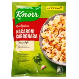 Dirk Knorr Maaltijdmix macaroni carbonara aanbieding