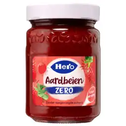 Dirk Hero Jam zero aardbeien aanbieding