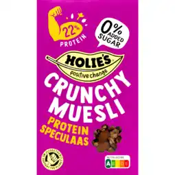 Dirk Holie's Crunchy muesli protein speculaas aanbieding
