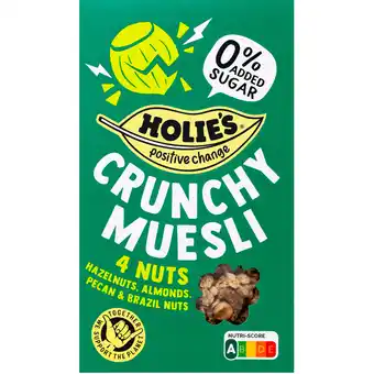 Dirk Holie's Crunchy muesli 4 nuts aanbieding