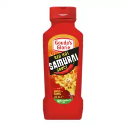 Dirk Gouda's Glorie red hot samurai saus aanbieding