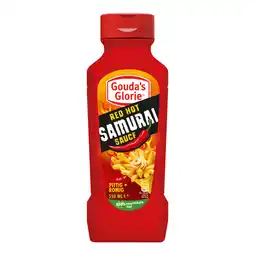 Dirk Gouda's Glorie red hot samurai saus aanbieding