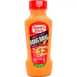Dirk Gouda's Glorie Bang bang saus aanbieding