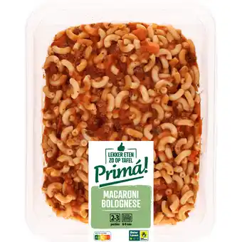 Dirk Prima Macaroni bolognese aanbieding