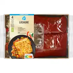 Albert Heijn AH Gesneden verspakket lasagne aanbieding