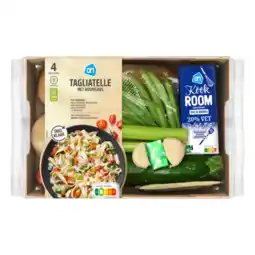 Albert Heijn AH Tagliatelle met roomsaus verspakket aanbieding