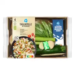 Albert Heijn AH Tagliatelle met roomsaus verspakket aanbieding