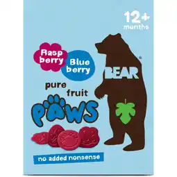 Albert Heijn Bear Fruit mini's blauwe bes framboos aanbieding
