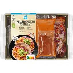 Albert Heijn AH Gesneden verspakket chicken tortilla's aanbieding