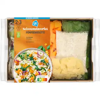 Albert Heijn AH Gesneden verspakket pompoen risotto aanbieding
