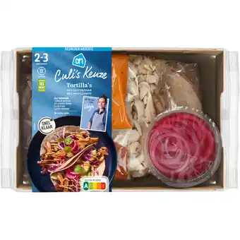 Albert Heijn AH Culi's gesneden verspakket tortilla's aanbieding