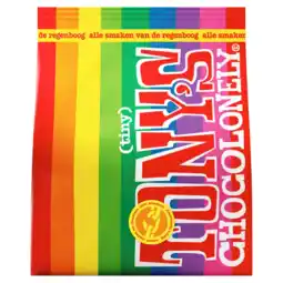 Albert Heijn Tony's Chocolonely Rainbow mix aanbieding