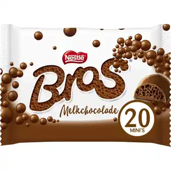 Albert Heijn Bros Mini melkchocolade uitdeelzak aanbieding