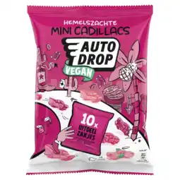 Albert Heijn Autodrop Vegan mini cadillacs uitdeelzak aanbieding