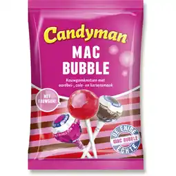 Albert Heijn Candyman Mac Bubble aanbieding