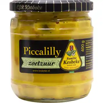 Albert Heijn Kesbeke Piccalilly zoetzuur aanbieding