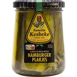 Albert Heijn Kesbeke Hamburger plakjes zoet zuur aanbieding