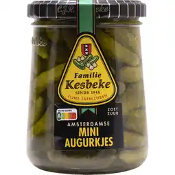 Albert Heijn Kesbeke Amsterdamse mini augurken aanbieding