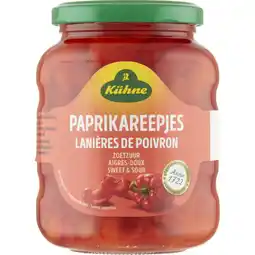 Albert Heijn Kühne Paprikareepjes aanbieding