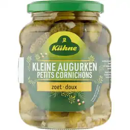 Albert Heijn Kühne Kleine augurken zoet aanbieding