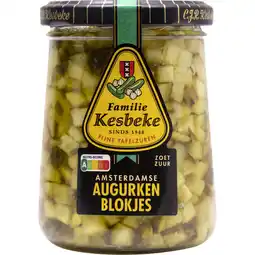 Albert Heijn Kesbeke Amsterdamse augurken blokjes aanbieding