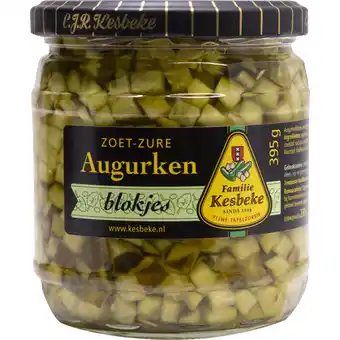Albert Heijn Kesbeke Zoet-zure augurken blokjes aanbieding