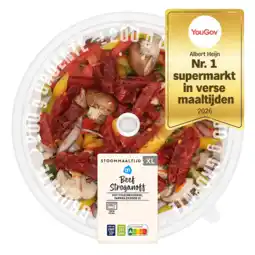 Albert Heijn AH Stoommaaltijd beef stroganoff aanbieding