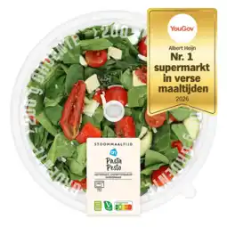 Albert Heijn AH Stoommaaltijd pasta pesto aanbieding