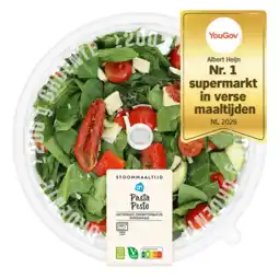 Albert Heijn AH Stoommaaltijd pasta pesto aanbieding