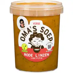 Albert Heijn Oma's Rode linzen soep aanbieding