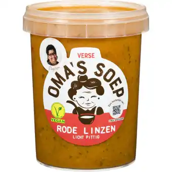 Albert Heijn Oma's Rode linzen soep aanbieding