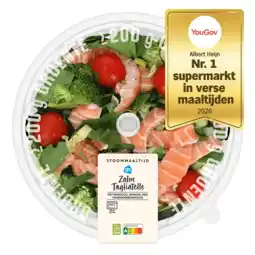 Albert Heijn AH Stoommaaltijd zalm roomsaus aanbieding