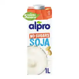 Albert Heijn Alpro Sojadrink zonder suikers aanbieding