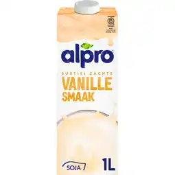 Albert Heijn Alpro Sojadrink vanille smaak aanbieding